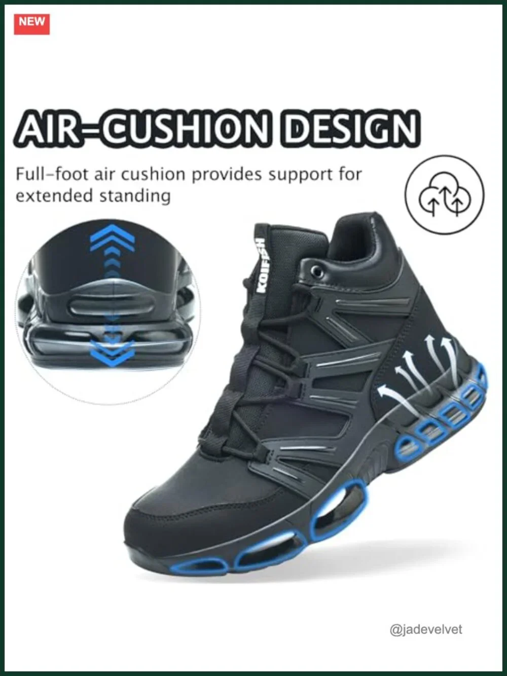 Steel Toe Work Boots Waterproof Lightweight Industrial Construction Safety Shoes